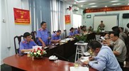 Thông qua Dự thảo Kết luận trực tiếp kiểm sát hoạt động thi hành án dân sự, thi hành án hành chính tại Cục Thi hành án dân sự tỉnh Bà Rịa-Vũng Tàu
