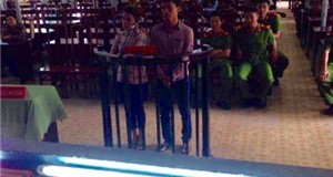 VKSND H.Long Điền xét xử lưu động Vụ án “Mua bán trái phép chất ma túy” .