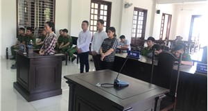 TAND TP Vũng Tàu tuyên án 4 bị cáo giam giữ người trái pháp luật