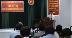 Hội nghị quán triệt Nghị quyết Trung ương 8 (khóa XI)  tại Viện kiểm sát nhân dân tỉnh Bà Rịa - Vũng Tàu
