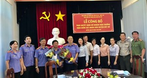 Quyết định điều động và bổ nhiệm chức vụ lãnh đạo VKSND cấp huyện, lãnh đạo cấp phòng VKSND tỉnh Bà Rịa – Vũng Tàu