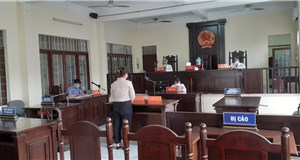 Viện kiểm sát nhân dân huyện Long Điền tổ chức phiên tòa hôn nhân gia đình rút kinh nghiệm 1 cấp theo yêu cầu cải cách tư pháp.
