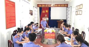 Thanh tra –  khiếu tố Viện kiểm sát nhân dân tỉnh Bà Rịa – Vũng Tàu tiến hành Thanh tra, kiểm tra theo kế hoạch năm 2022