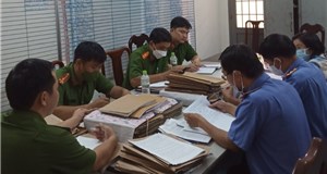 Viện kiểm sát nhân dân huyện Long Điền trực tiếp kiểm sát công tác thi hành án hình sự tại Cơ quan Thi hành án hình sự Công an huyện Long Điền.