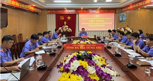 VKSND tỉnh Bà Rịa – Vũng Tàu tổ chức Hội nghị rút kinh nghiệm công tác quản lý, giải quyết các vụ án, vụ việc tạm đình chỉ năm 2023