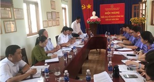 VKSND huyện Long Điền tiếp Đoàn giám sát của Huyện ủy Long Điền về việc “Tăng cường sự lãnh đạo của Đảng đối với công tác thi hành án hành chính trên địa bàn tỉnh nhiệm kỳ 2020 – 2025” 