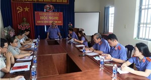 VKSND TỈNH BÀ RỊA – VŨNG TÀU TRỰC TIẾP KIỂM SÁT HOẠT ĐỘNG THI HÀNH ÁN DÂN SỰ, THI HÀNH ÁN HÀNH CHÍNH TẠI CHI CỤC THADS HUYỆN XUYÊN MỘC