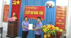 KẾT NẠP ĐẢNG VIÊN