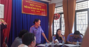 VIỆN KIỂM SÁT NHÂN DÂN THÀNH PHỐ BÀ RỊA TRIỂN KHAI KẾ HOẠCH CÔNG TÁC NĂM 2015.