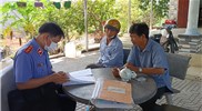 Viện kiểm sát nhân dân huyện Long Điền trực tiếp xác minh án chưa có điều kiện thi hành