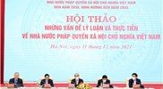 Xây dựng và hoàn thiện Nhà nước pháp quyền XHCN Việt Nam là yêu cầu tất yếu