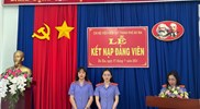 CHI BỘ VIỆN KIỂM SÁT THÀNH PHỐ BÀ RỊA TỔ CHỨC LỄ KẾT NẠP ĐẢNG VIÊN MỚI