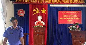 VKSND H. Xuyên Mộc tổ chức hội nghị triển khai công tác năm 2017.