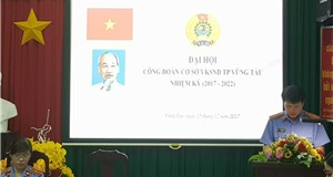 Đại hội Công đoàn VKSND TP Vũng Tàu nhiệm kỳ 2017 - 2022