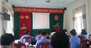 VKSND huyện Tân Thành triển khai nhiệm vụ công tác năm 2018.