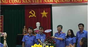 Chúc mừng sinh nhật cán bộ nhân viên tại đơn vị Viện kiểm sát TP Vũng Tàu