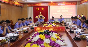 VKSND Tỉnh Bà Rịa - Vũng Tàu tổ chức Hội nghị Sơ kết 06 tháng đầu năm 2018