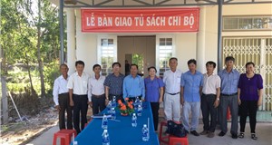 CHI BỘ VIỆN KIỂM SÁT NHÂN DÂN HUYỆN LONG ĐIỀN THAM GIA XÂY DỰNG TỦ SÁCH CHI BỘ ẤP, KHU PHỐ NĂM 2019