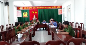 VKSND tỉnh Bà rịa - Vũng Tàu trực tiếp kiểm sát việc tuân theo pháp luật trong công tác tạm giữ, tạm giam và thi hành án phạt tù tại Trại tạm giam Công an tỉnh quý 3 năm 2019