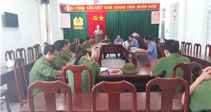 Trực tiếp kiểm sát việc tuân theo pháp luật trong công tác tạm giữ, tạm giam và thi hành án hình sự tại Trại tạm giam Công an tỉnh