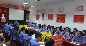 KIỂM TRA CÔNG TÁC 6 THÁNG ĐẦU NĂM 2020 TẠI VKSND TP. VŨNG TÀU