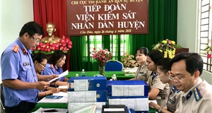 Kiểm sát trực tiếp Thi hành án dân sự tại Chi cục THADS huyện Côn Đảo, tỉnh Bà Rịa - Vũng Tàu