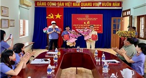 Lễ công bố và trao Quyết định điều động và Quyết định bổ nhiệm Phó Viện trưởng Viện KSND huyện Long Điền