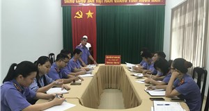 Thanh tra - khiếu tố VKSND tỉnh Bà Rịa – Vũng Tàu công bố Kết luận thanh tra theo Kế hoạch năm 2022 tại VKSND thị xã Phú Mỹ
