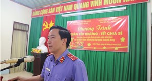 VKSND tỉnh Bà Rịa – Vũng Tàu tham gia chương trình “Xuân yêu thương – Tết chia sẻ” tại tỉnh Đắk Nông