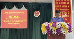 Đảng bộ VKSND tỉnh Bà Rịa – Vũng Tàu tổ chức hội nghị học tập và làm theo tư tưởng, đạo đức, phong cách Hồ Chí Minh chuyên đề năm 2023