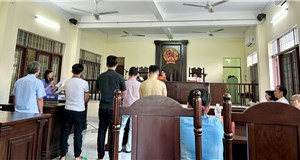Viện kiểm sát huyện Long Điền phối hợp với Tòa án nhân dân huyện Long Điền tổ chức phiên tòa rút kinh nghiệm một cấp