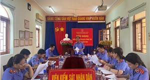 Công bố kết luận thanh tra Viện kiểm sát nhân dân huyện Long Điền