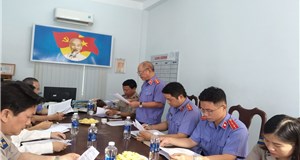 Phúc tra việc thực hiện Kết luận, Kiến nghị tại Chi cục Thi hành án dân sự huyện Long Điền