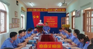 Viện kiểm sát nhân dân cấp cao 3 tại Thành phố Hồ Chí Minh tiến hành kiểm tra VKSND tỉnh Bà Rịa – Vũng Tàu, khảo sát Công tác nghiệp vụ 6 tháng đầu năm 2024 tại Viện kiểm sát nhân dân huyện Long Điền