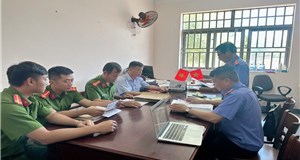 Viện kiểm sát nhân dân huyện Xuyên Mộc tiến hành kiểm sát trực tiếp về công tác thi hành án hình sự tại Uỷ ban nhân dân xã thuộc địa bàn huyện