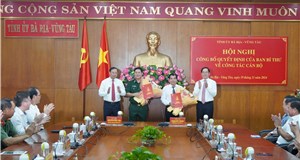 BÍ THƯ BAN CÁN SỰ ĐẢNG, VIỆN TRƯỞNG VKSND TỈNH BÀ RỊA – VŨNG TÀU ĐƯỢC CHỈ ĐỊNH THAM GIA BAN CHẤP HÀNH ĐẢNG BỘ TỈNH, NHIỆM KỲ 2020 – 2025