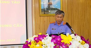 VKSND tỉnh Bà Rịa – Vũng Tàu tổ chức Lễ công bố và trao Quyết định bổ nhiệm chức danh Kiểm sát viên trung cấp, Kiểm sát viên sơ cấp