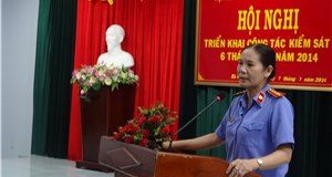          HỘI NGHỊ TRIỂN KHAI CÔNG TÁC 6 THÁNG CUỐI NĂM 2014