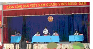 Viện kiểm sát nhân dân huyện Long Điền xét xử lưu động 2 vụ án