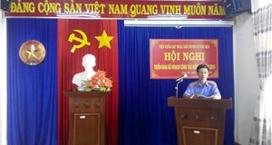 VIỆN KIỂM SÁT NHÂN DÂN HUYỆN XUYÊN MỘC TRIỂN KHAI KẾ HOẠCH CÔNG TÁC NĂM 2015.