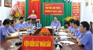 ĐẠI HỘI CHI BỘ PHÒNG IA NHIỆM KỲ 2015-2018